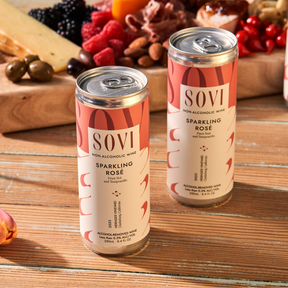 Sovi - Sparkling Rosé - Nonalcoholic Wine - 4-Pack