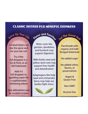 All The Bitter - Alcohol-Free Classic Bitters Travel Pack (1 oz travel)