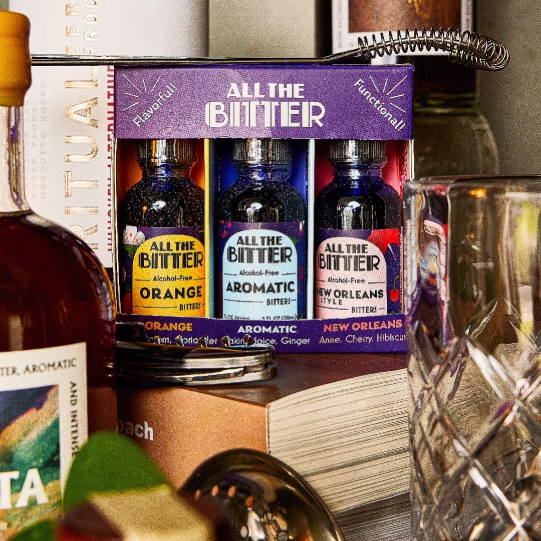 All The Bitter - Alcohol-Free Classic Bitters Travel Pack (1 oz travel)