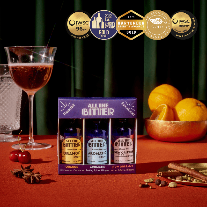 All The Bitter - Alcohol-Free Classic Bitters Travel Pack (1 oz travel)