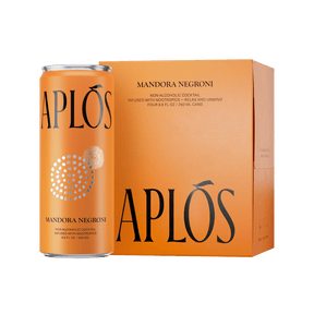 Aplós - Mandora Negroni - Nonalcoholic Functional Cocktail - 4-Pack