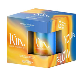 Kin Euphorics - Actual Sunshine - Nonalcoholic Functional Beverage - 4-Pack