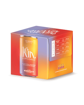 Kin Euphorics - Spritz - Nonalcoholic Functional Beverage - 4-Pack