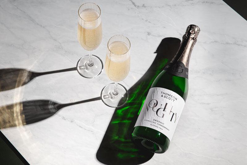Noughty - Sparkling Chardonnay - Nonalcoholic White Wine