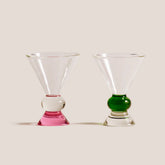 Sophie Lou Jacobsen - Ghia Totem Glasses, Portofino (Set of 2)
