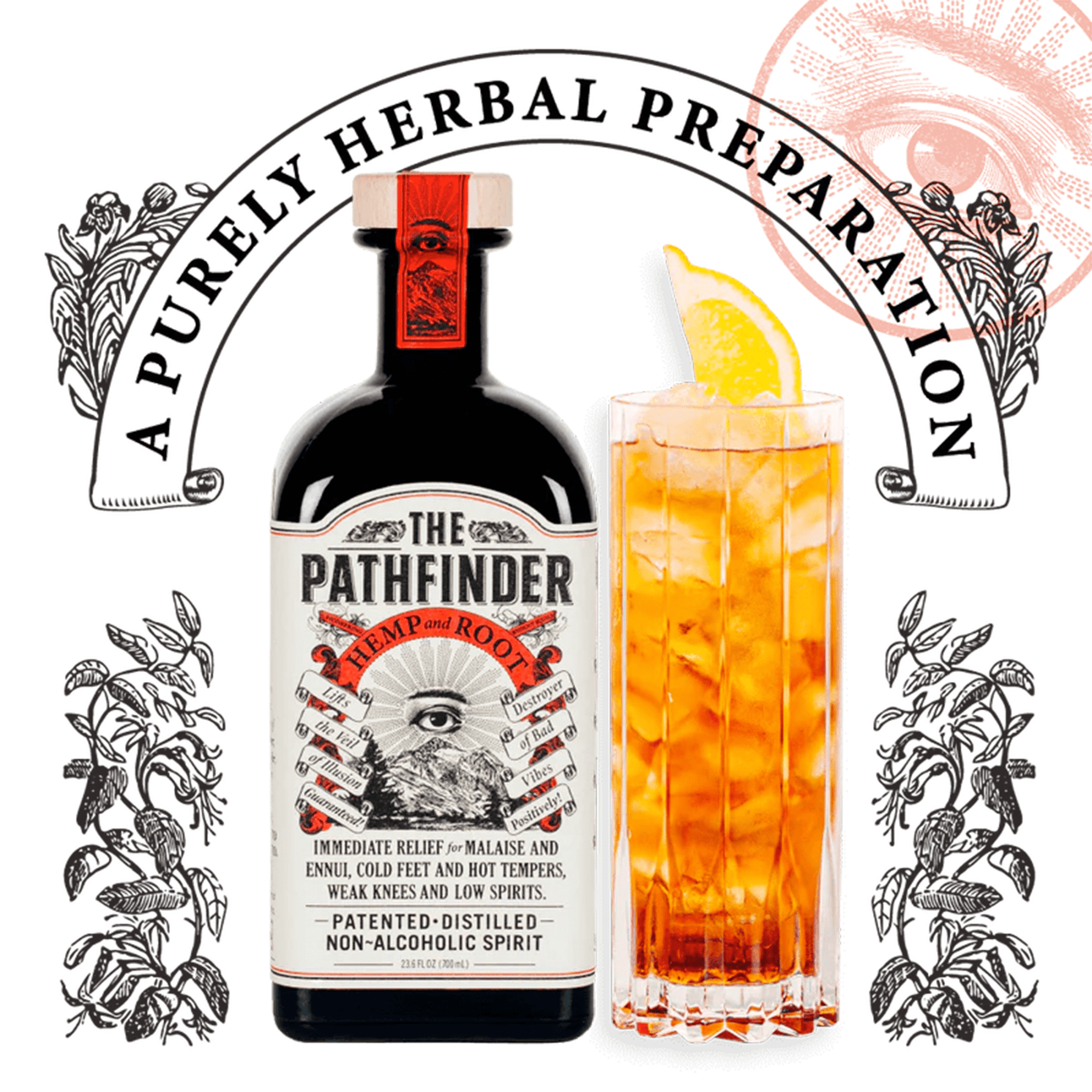 The Pathfinder - Hemp & Root - Nonalcoholic Spirit