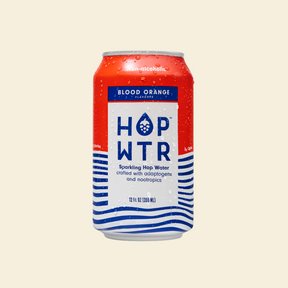 HOP WTR - Blood Orange - Nonalcoholic Functional Hop Water - 6-Pack