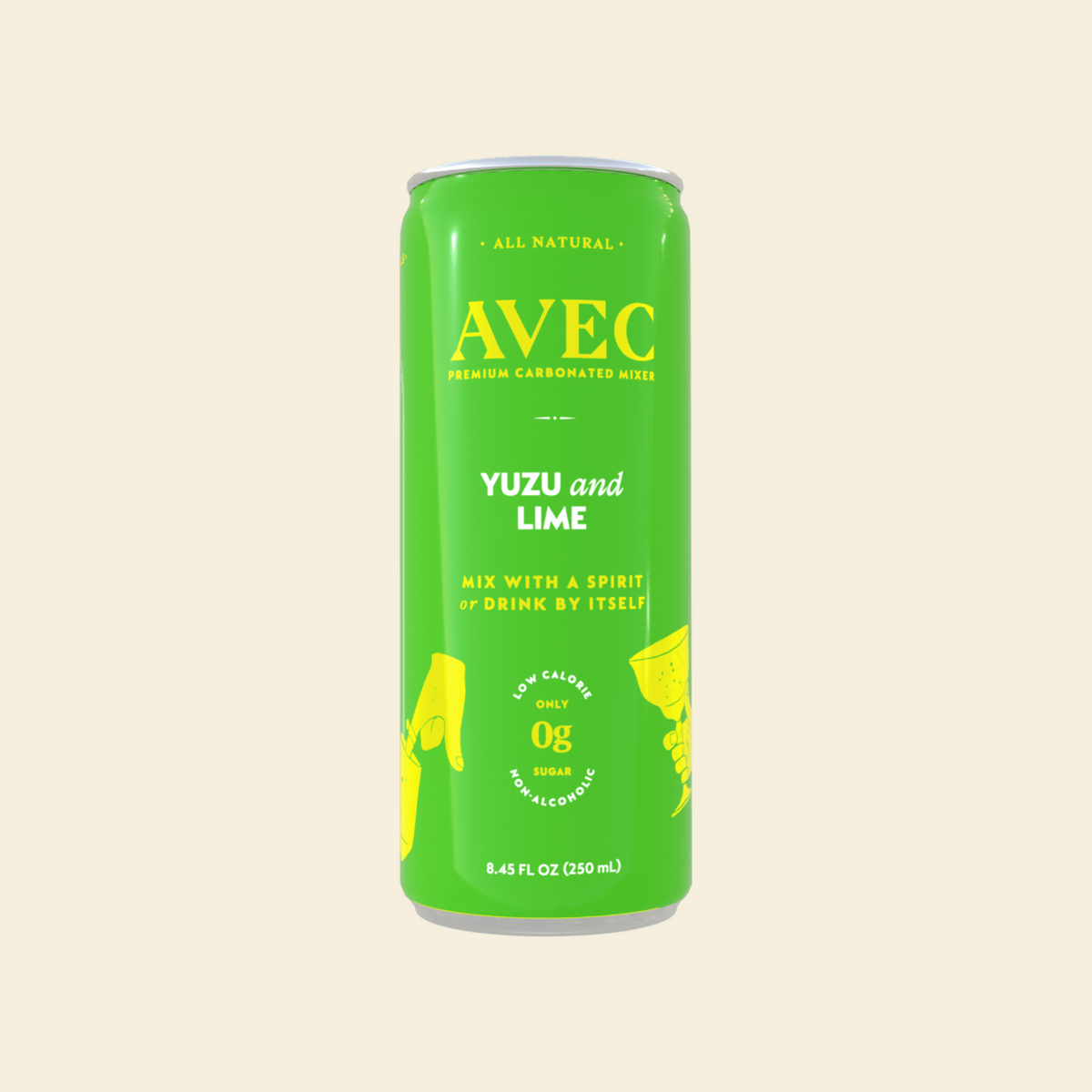 Avec - Yuzu & Lime - 4-Pack