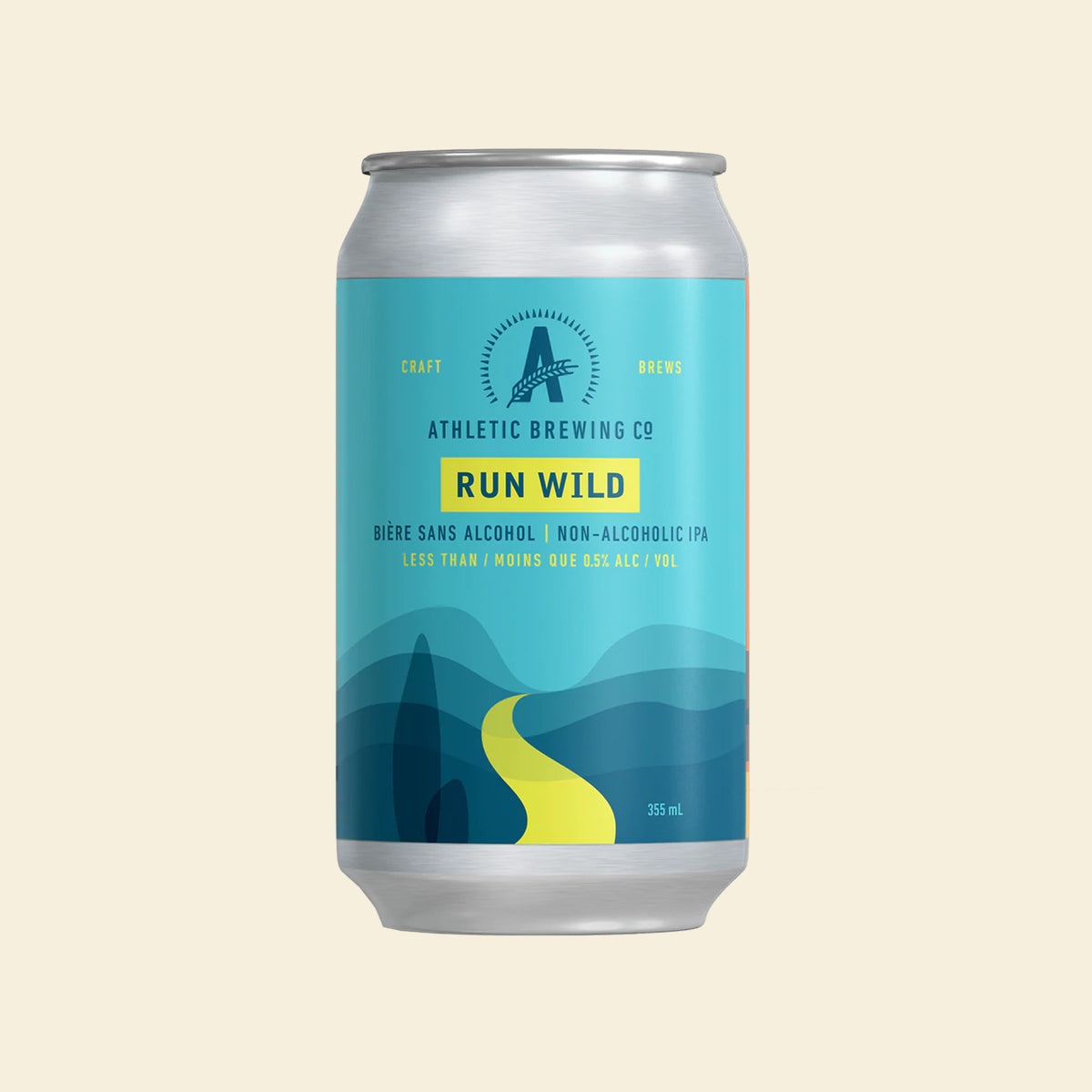 Athletic Brewing Run Wild Nonalcoholic Beer