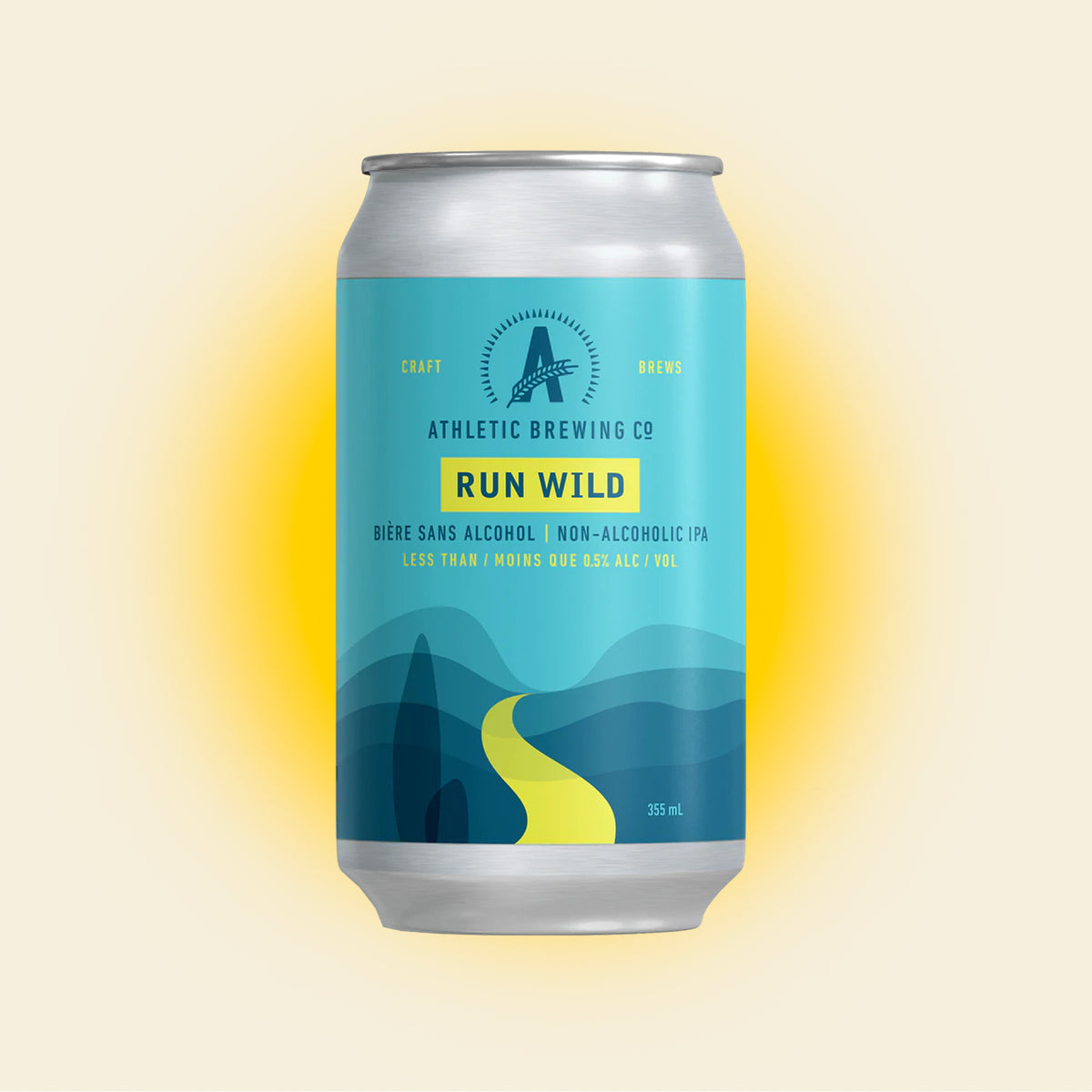 Athletic Brewing Run Wild Nonalcoholic Beer