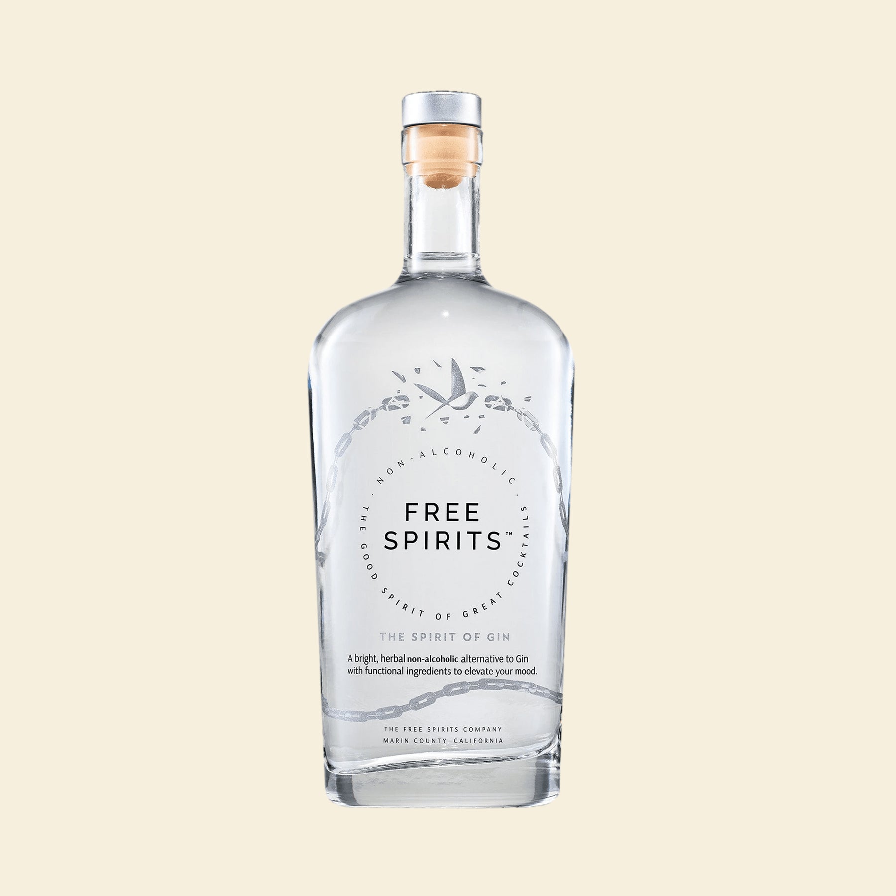 Free Spirits Gin Nonalcoholic Spirit