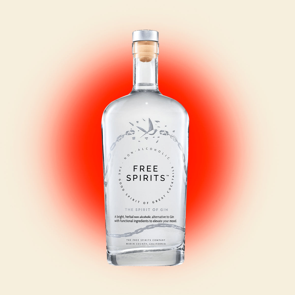 Free Spirits Gin Nonalcoholic Spirit