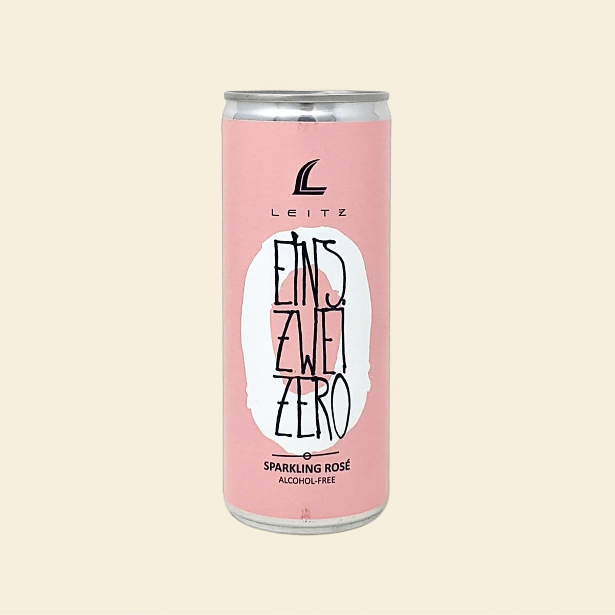 Leitz Sparkling Rose Can Nonalcoholic Wine