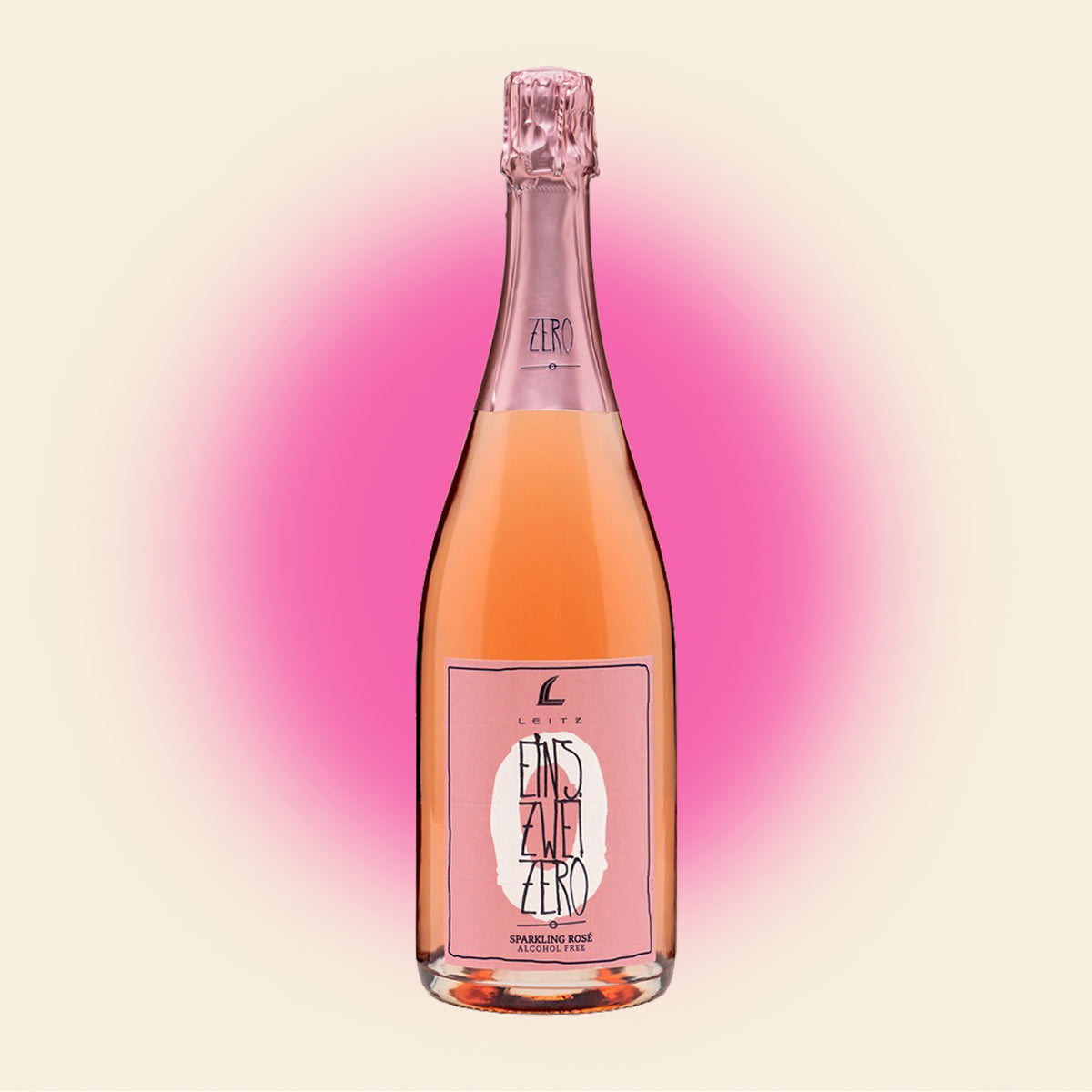 Leitz Sparkling Rose Nonalcoholic Wine
