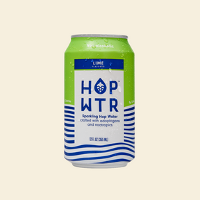 HOP WTR - Lime - Nonalcoholic Functional Hop Water - 6-Pack