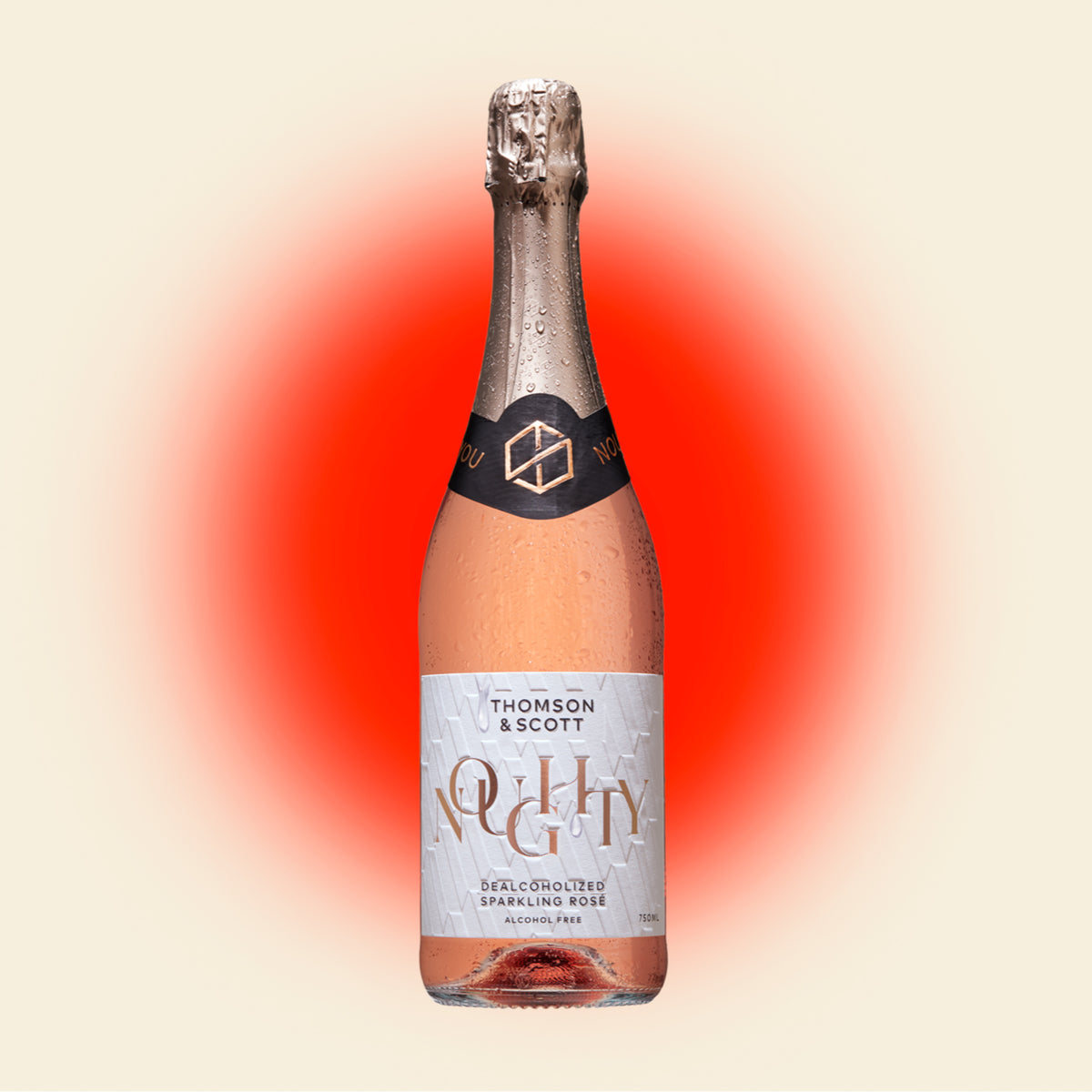 Noughty Sparkling Rose Nonalcoholic Wine